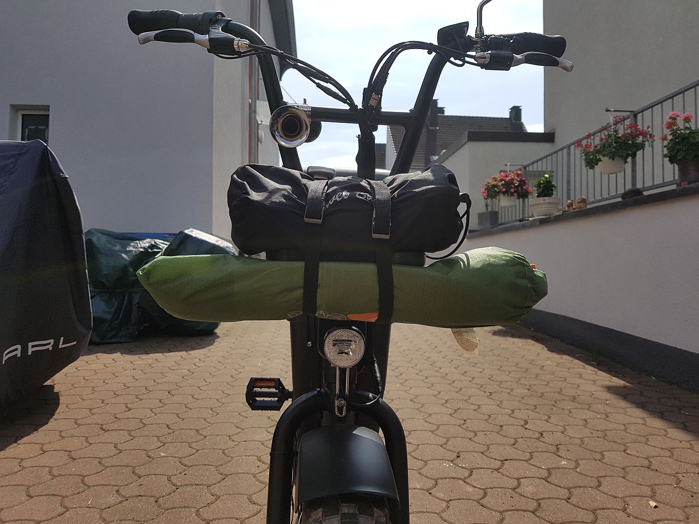 E-Bisiklet Ön Yük Rafı Montaj Braketi görsel 2