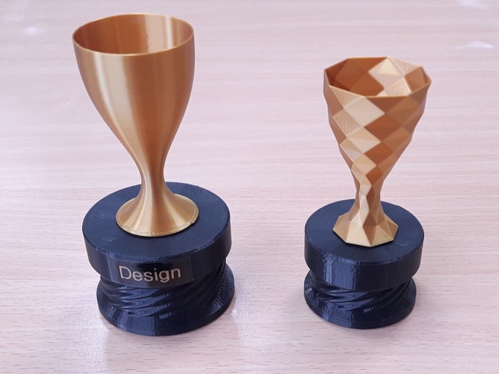 Minimalist Ödül Kupası (4 Kupa Modeli, Gizli Bölmeli Yuvarlak Taban) görsel 2