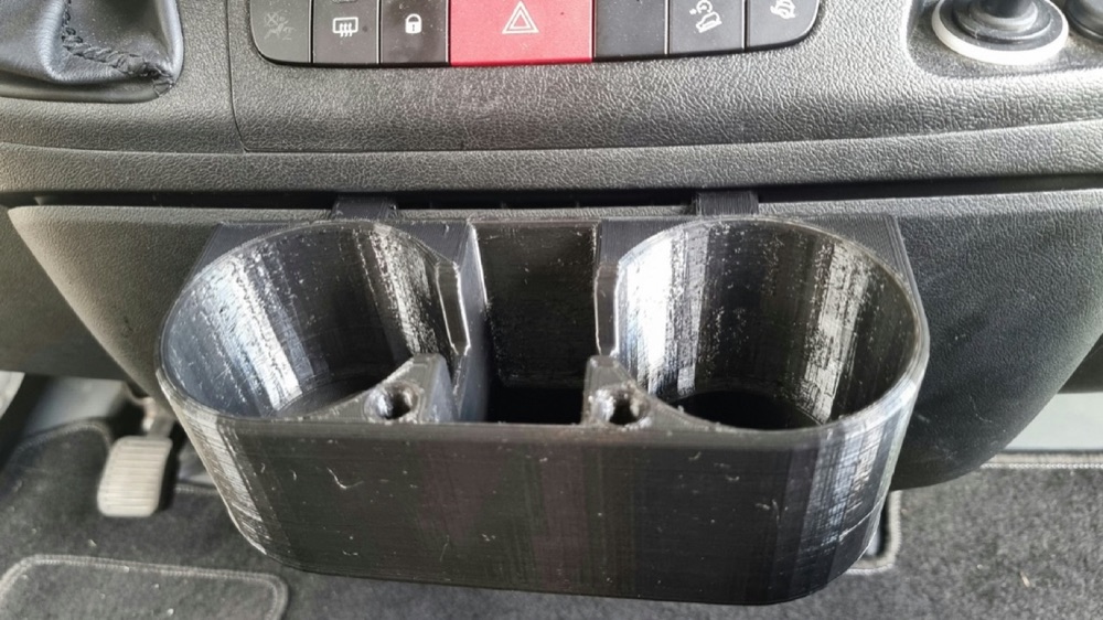 Citroen Jumper, Fiat Ducato & Peugeot Boxer İkili Bardaklık — Model 1