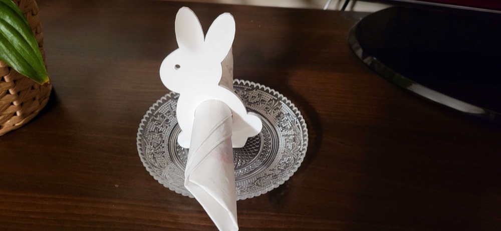 Paskalya Tavşanı Peçetelik görsel 1