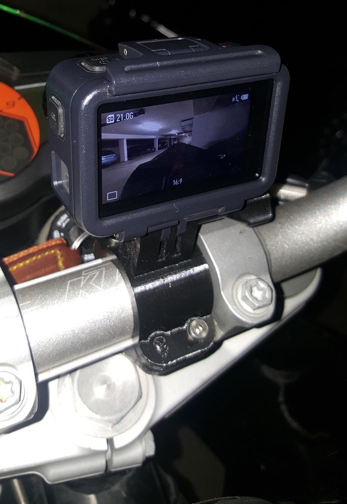 KTM Duke GoPro/Osmo Action Kamera Tutucu görsel 2