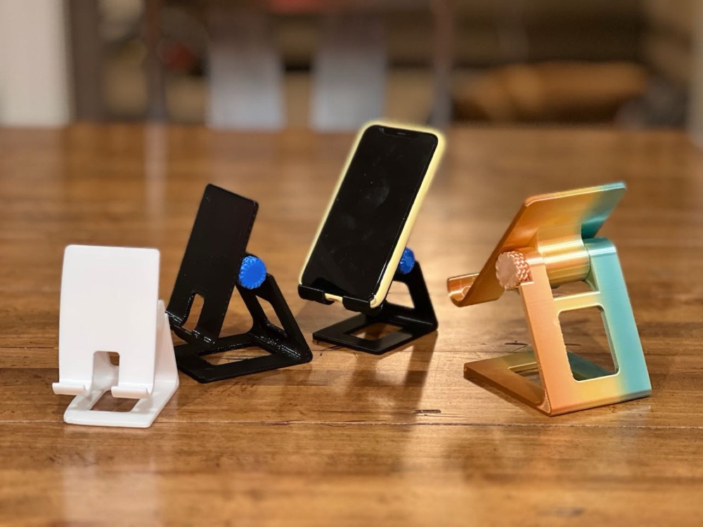 Ayarlanabilir Telefon ve Tablet Standı (Vidalı Açı Ayarlı)