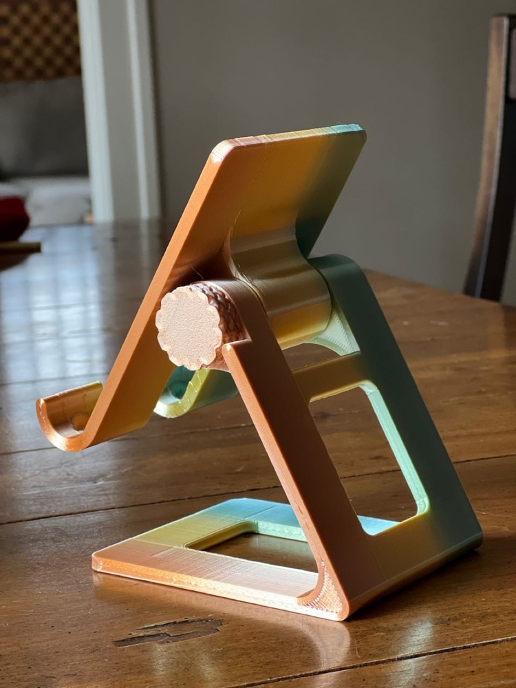 Ayarlanabilir Telefon ve Tablet Standı (Vidalı Açı Ayarlı) görsel 4