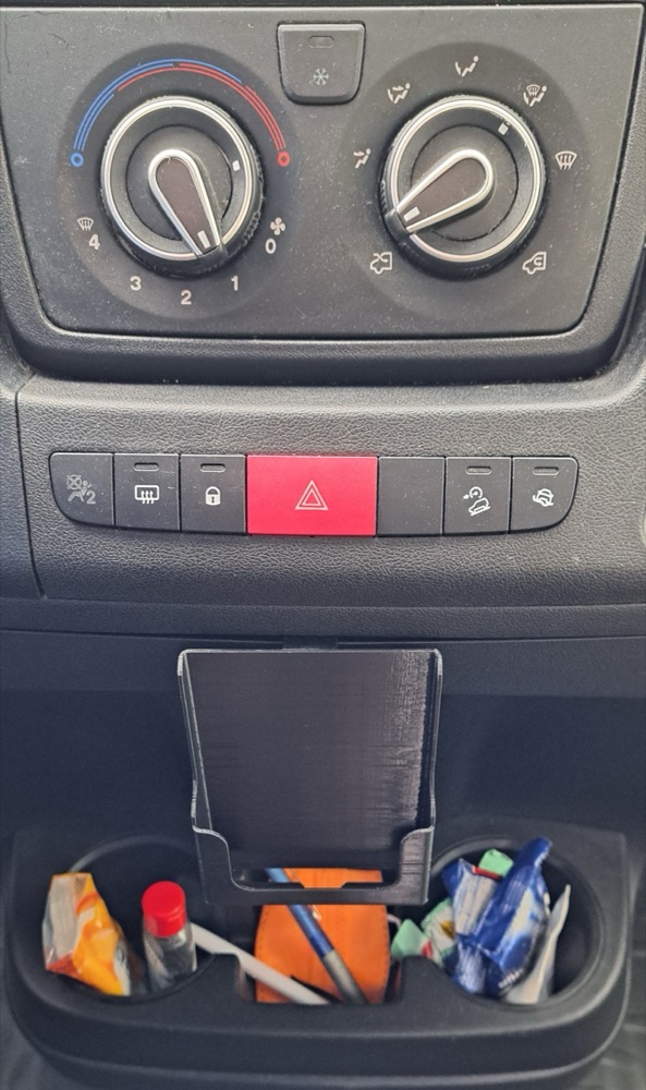 Citroën Jumper Ön Konsol Telefon Tutucu Mesnedi görsel 4