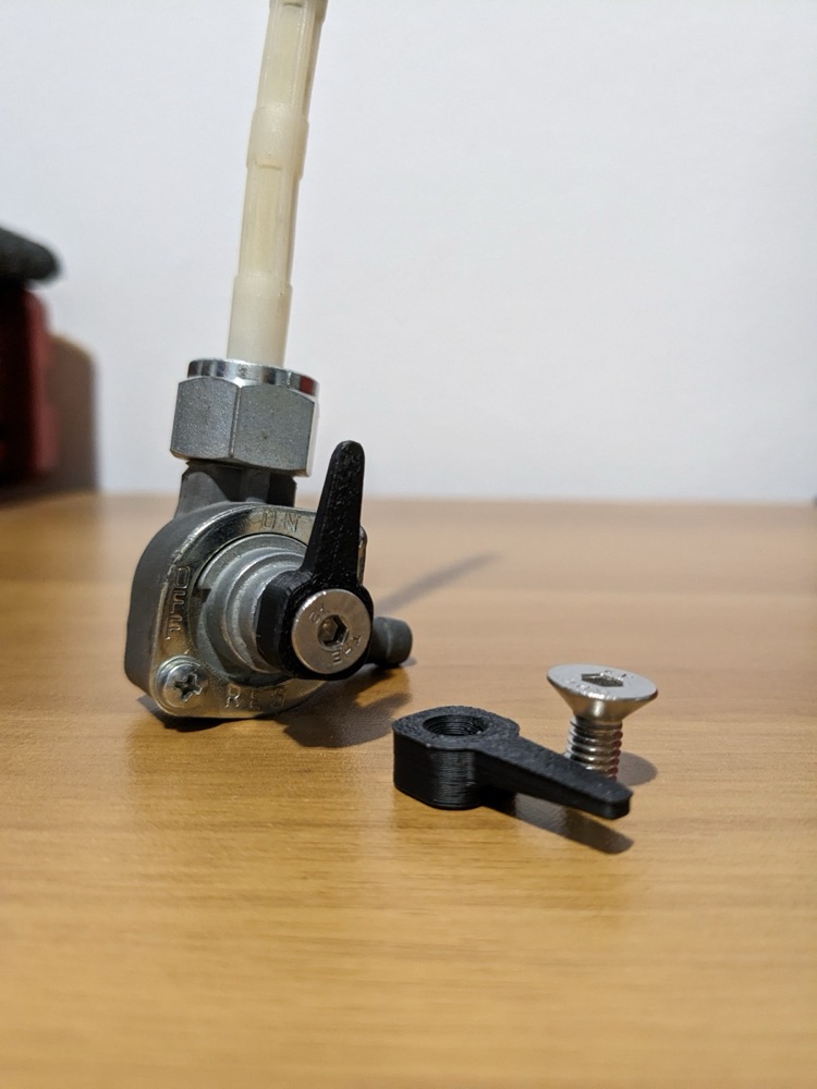 Honda NSR125 Yakıt Musluğu Kolu (M16x1.5) görsel 5