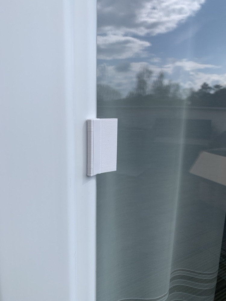Teras / Balkon Kapısı Dış Kolu (47 mm Delik Aralıklı, Klipsli) görsel 2