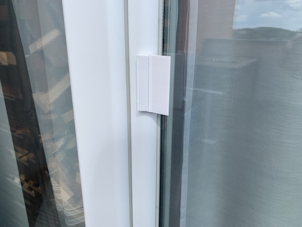 Teras / Balkon Kapısı Dış Kolu (47 mm Delik Aralıklı, Klipsli) görsel 3