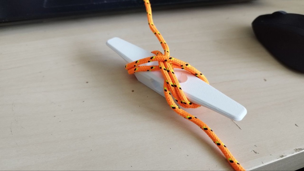 Tekne Halati Icin Baglama Kestosu (Cleat)