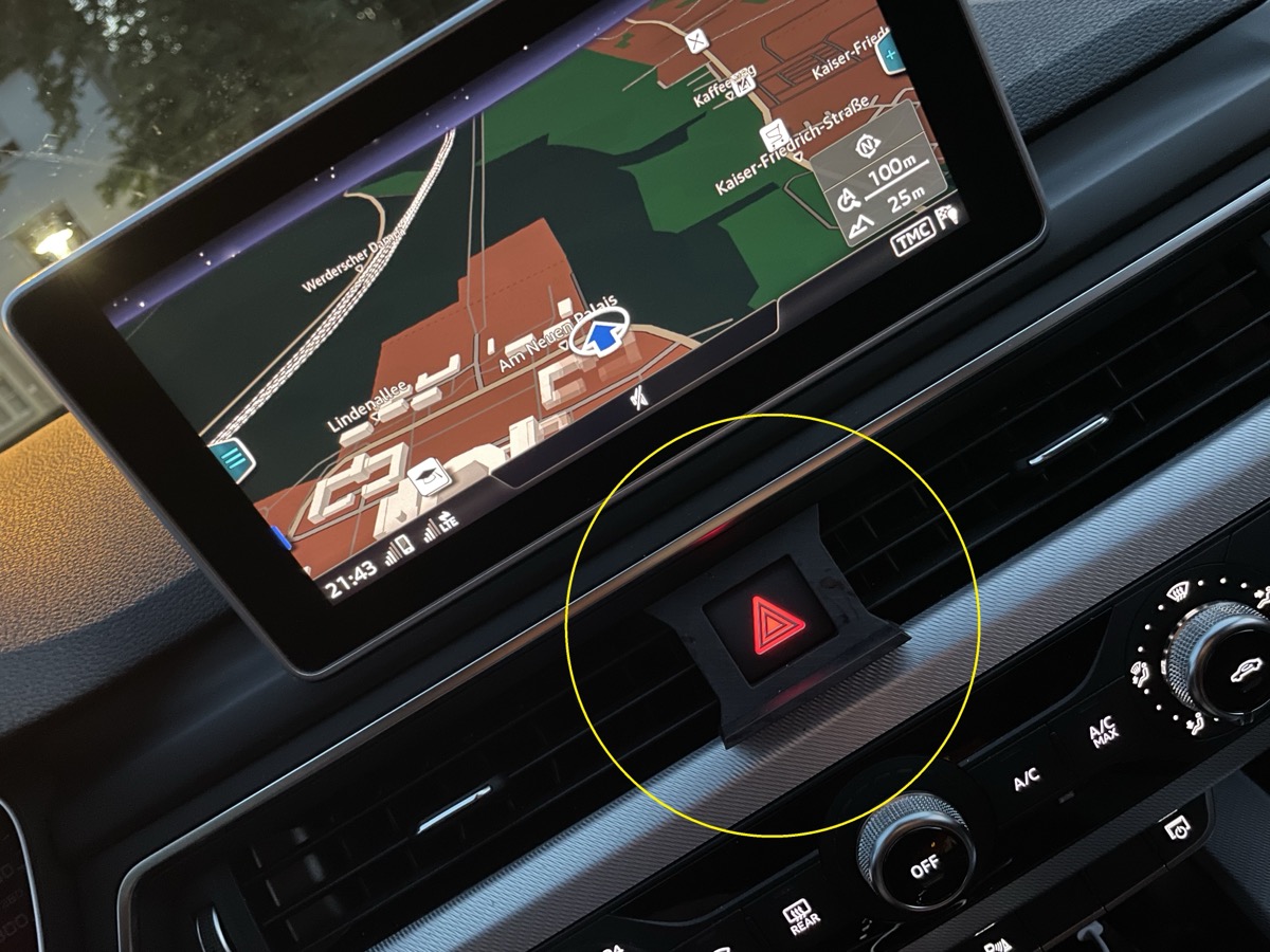 Audi A4 B9 Tablet Tutucusu görsel 2