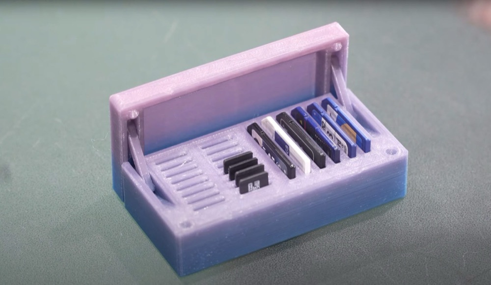 SD ve microSD Kart Saklama Kutusu (16 microSD + 6 SD Kart Kapasiteli)