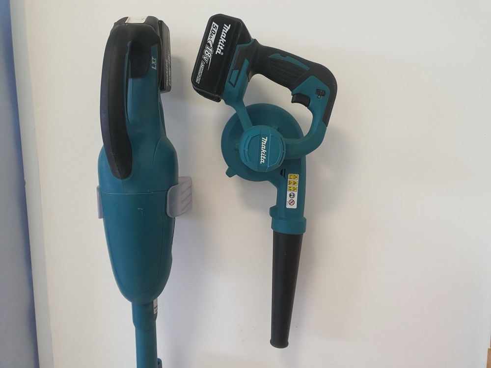 Makita DUB185 ve DUB186 Duvar Montajı