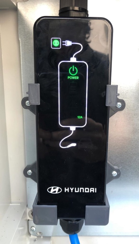 Hyundai Ev Tipi EV Şarj Cihazı Duvar Askısı görsel 2