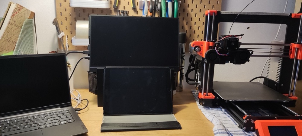 Taşınabilir Monitör Standı (İnce Ekranlar İçin) görsel 3
