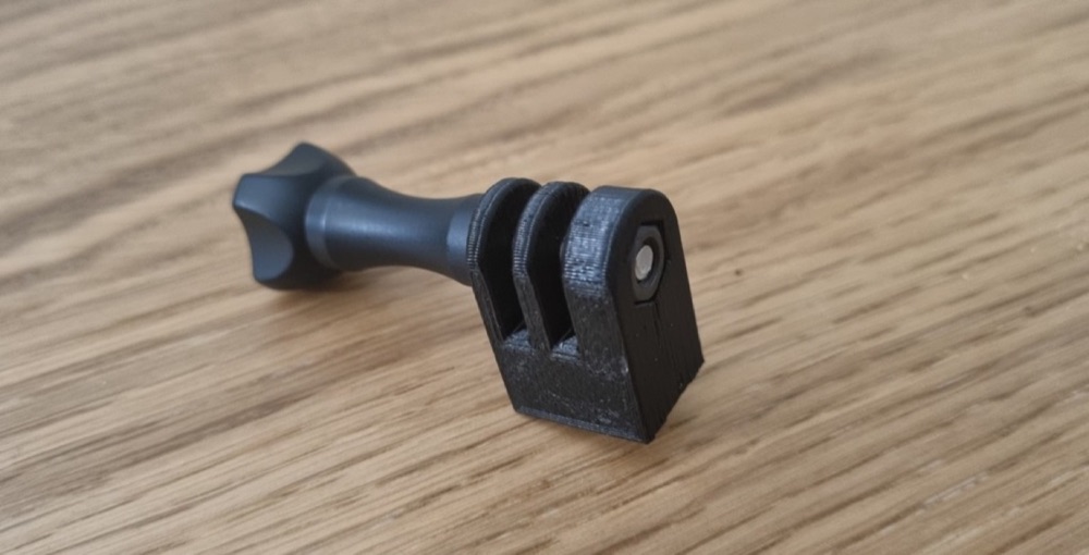 GoPro 1/4 İnç Tripod Vidası Adaptörü görsel 1