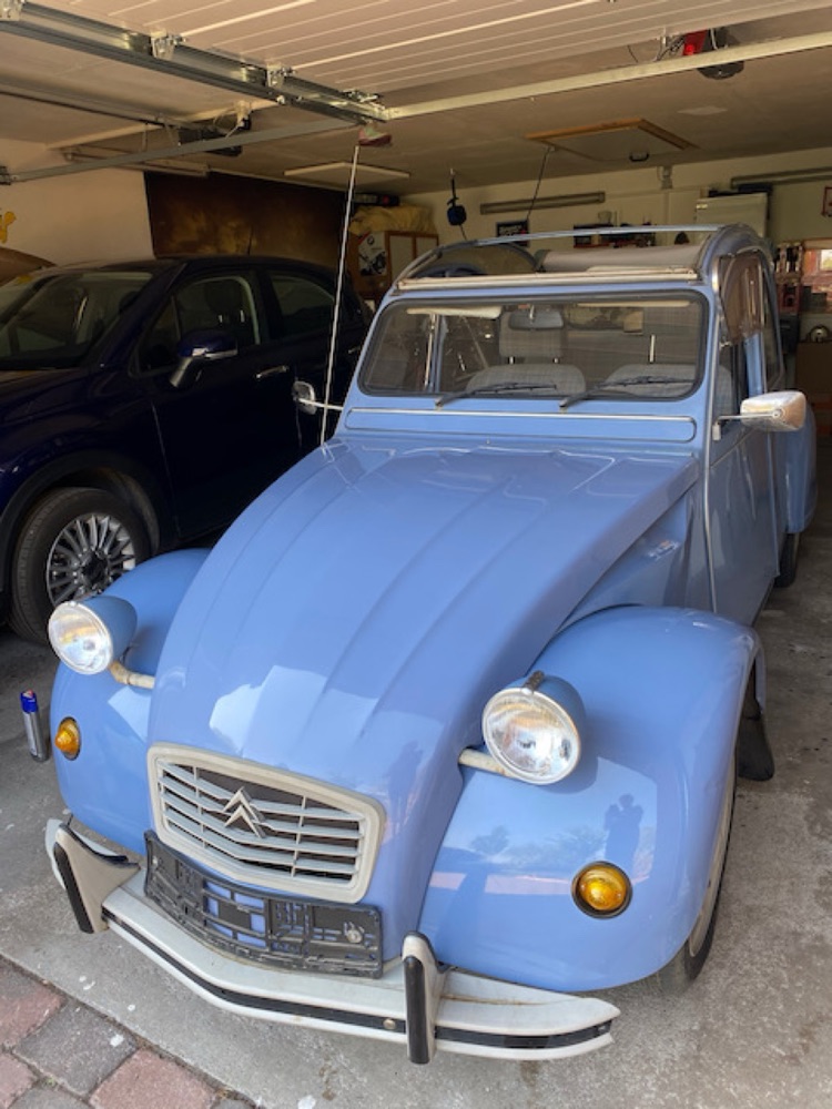 Citroën 2CV bobin tutucu