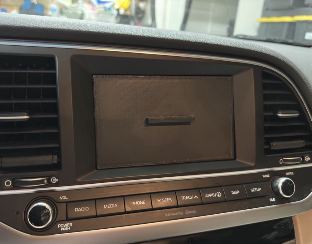 Hyundai Elantra (2017) 7 İnç Ekran Koruma Kapağı