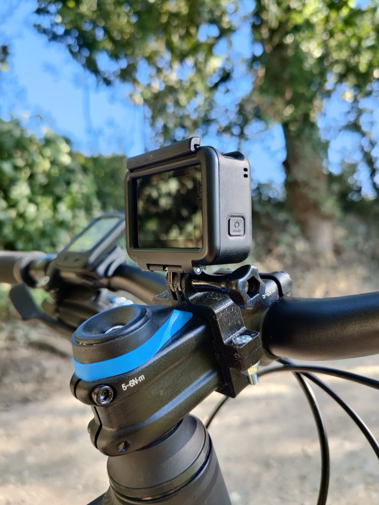 GoPro Bisiklet Merkez Kolu Montajı