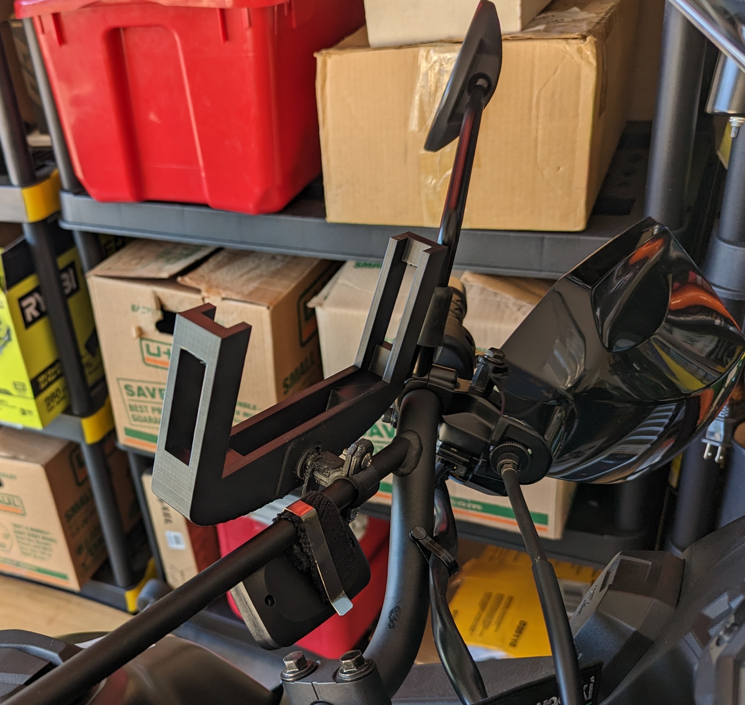 Motosiklet Telefon Tutucusu (Kompakt Model) görsel 4