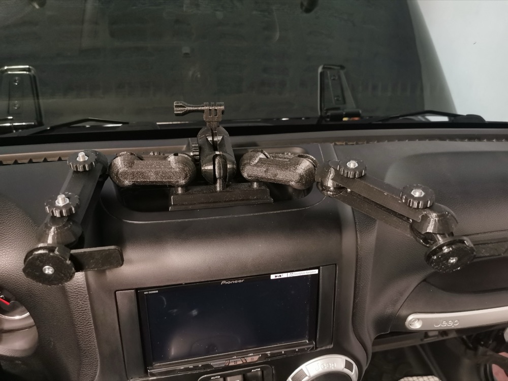 Jeep Wrangler JK Telefon, Tablet ve Kamera Tutucu görsel 2