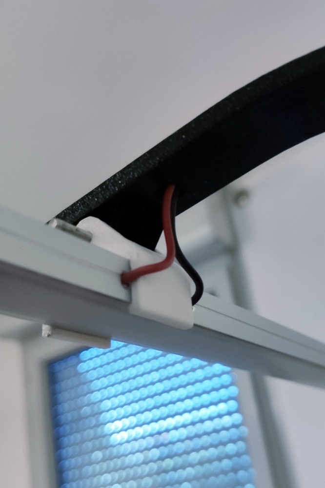 IKEA Skadis LED Işık Çubuğu Tutucusu görsel 2
