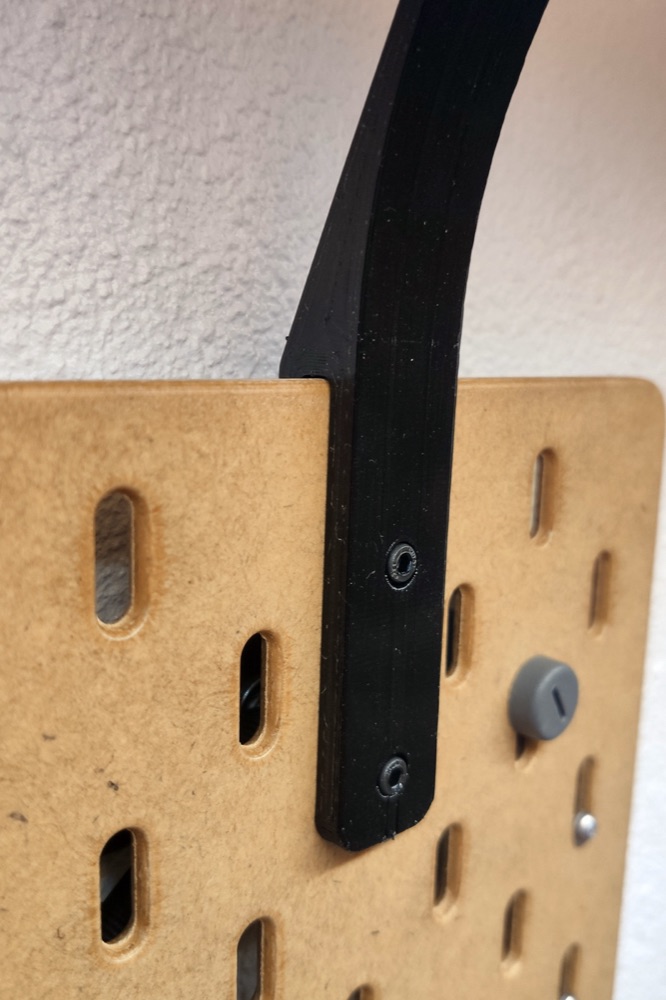 IKEA Skadis LED Işık Çubuğu Tutucusu görsel 3