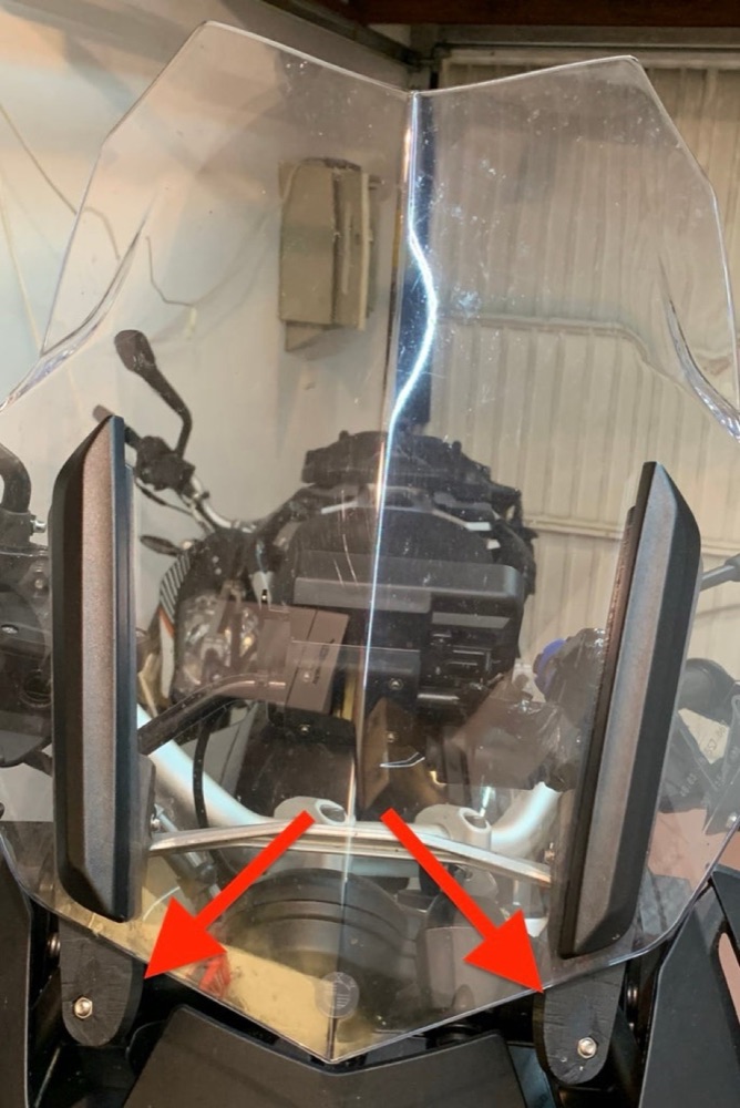 Ön Cam Yükseltici 5 cm (BMW R 1200 GS LC Uyumlu) görsel 3