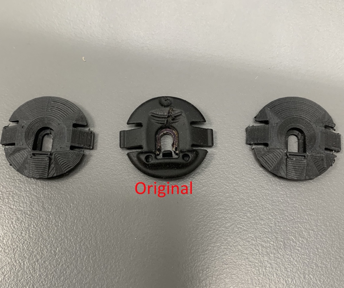 Audi Teker Kovası Sabitleme Klipsi (İkinci Model)
