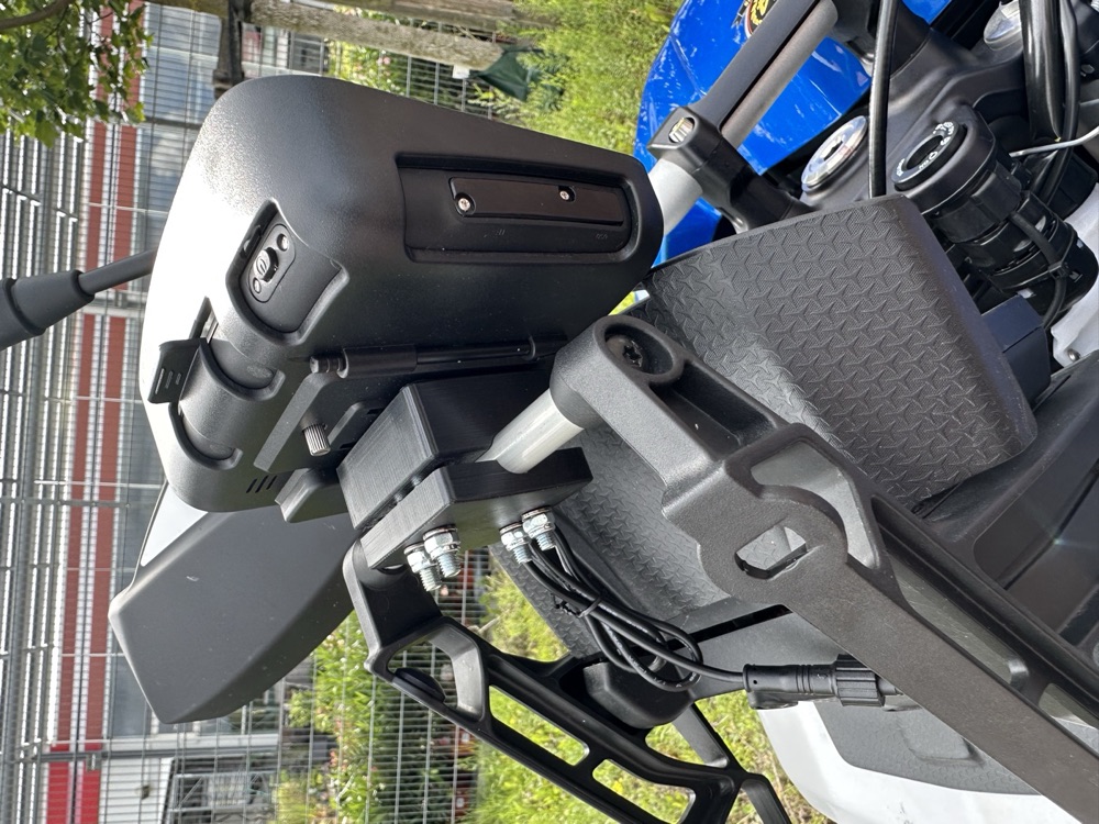 Aprilia Tuareg 660 CarPlay GPS Bar Tutucu görsel 4