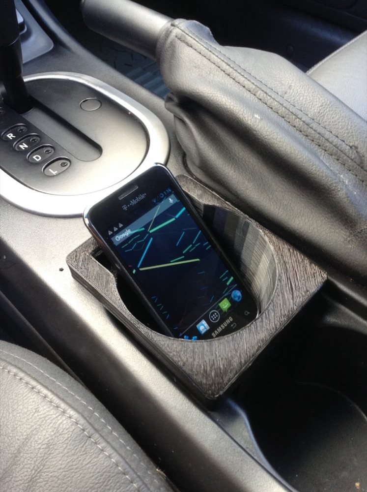 2005-2007 Ford Escape Ön Öngörü Cupholder Telefon Yuvası görsel 2