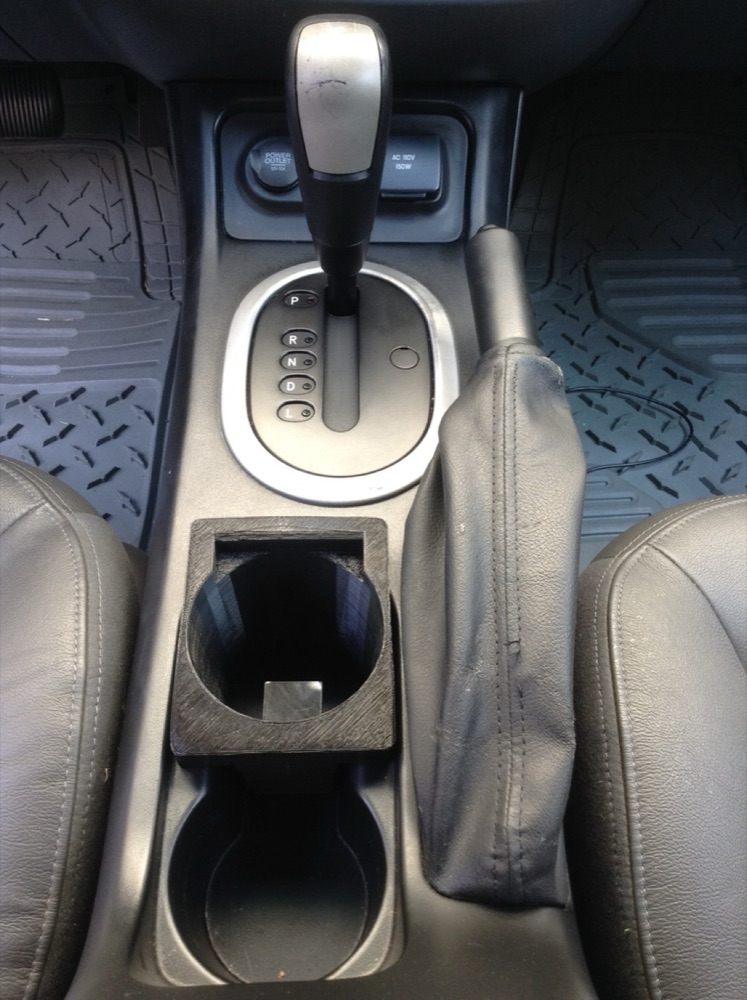 2005-2007 Ford Escape Ön Öngörü Cupholder Telefon Yuvası görsel 3