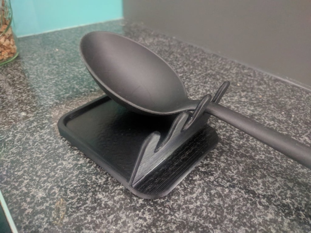 Kaşık Dinlendirici (Ocak Başı Spatula ve Kaşık Altlığı)