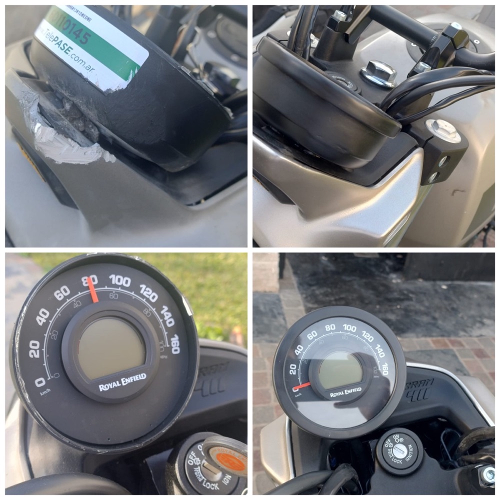 Royal Enfield Scram 411 Gösterge Üst Kapağı görsel 2