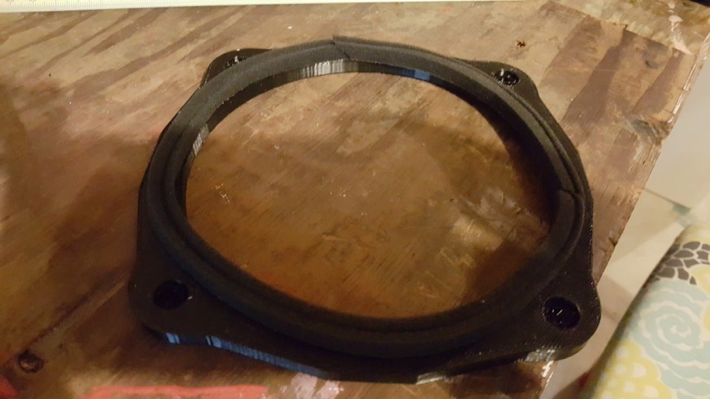 Kia Optima 2011 Arka Kapı Hoparlör Braketi (6.5") görsel 2