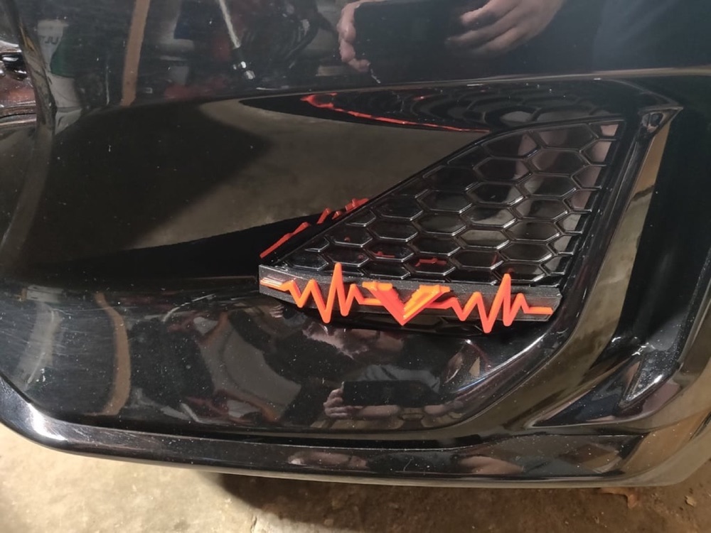 Hyundai Veloster (2. Nesil) Ön Havalandırma Krom Kapatma Parçası