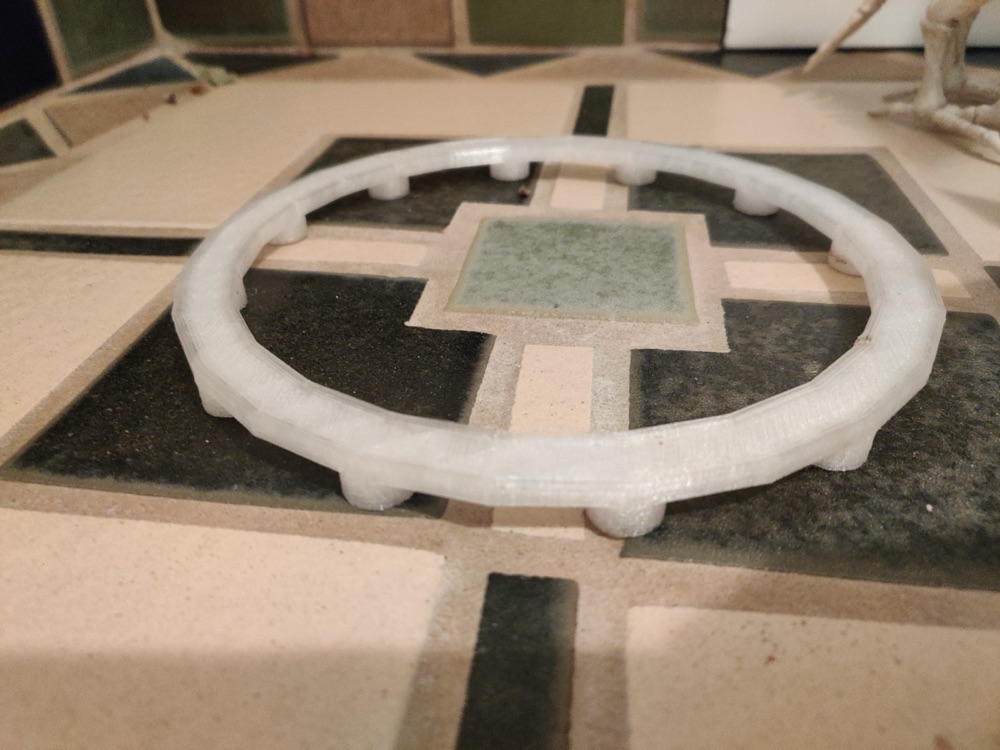 Saksı Altı Halka Sehpa (Hava Dolaşımlı, 200 mm Çaplı) görsel 1