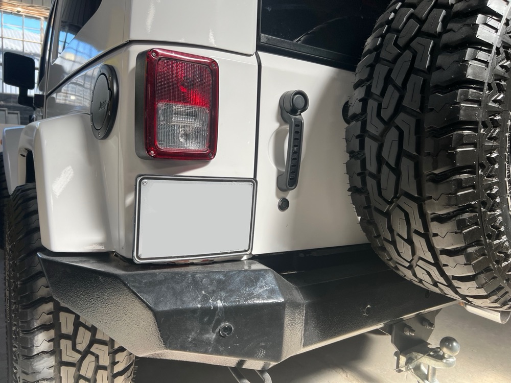 Jeep Wrangler JK Plaka Taşıma Braketi