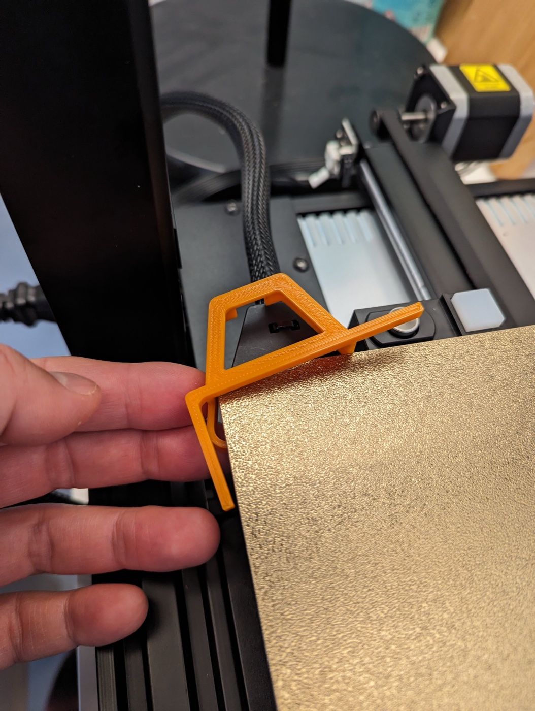 Anycubic Kobra 2 Pro Yatak Hizalama Kapağı görsel 2