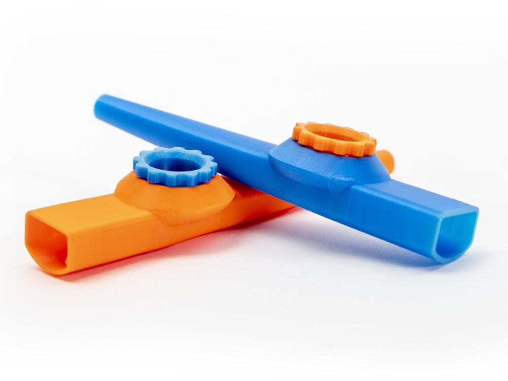 Kazoo (Zarlı Basit Çalgı, Vidalı Kapaklı)