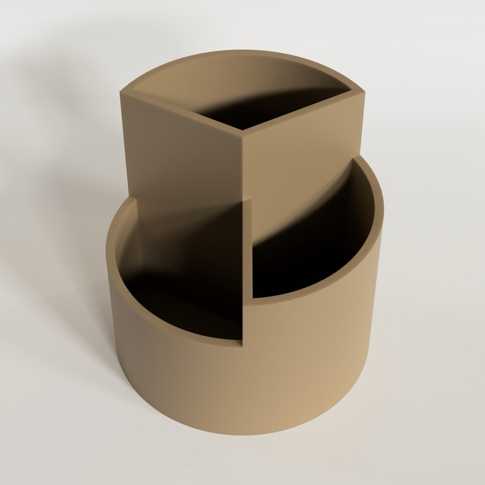 Büyük Kalemlik (Kademeli Bölmeli, 12 cm) görsel 2