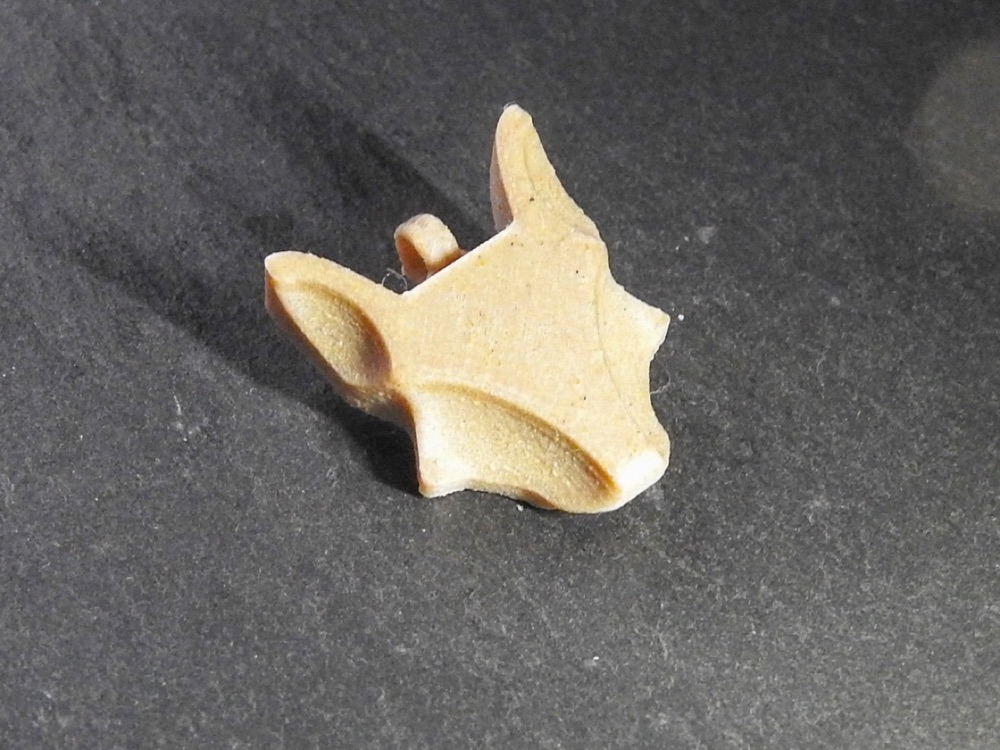 Tilki Kolye Ucu (Geometrik Tilki Başı)