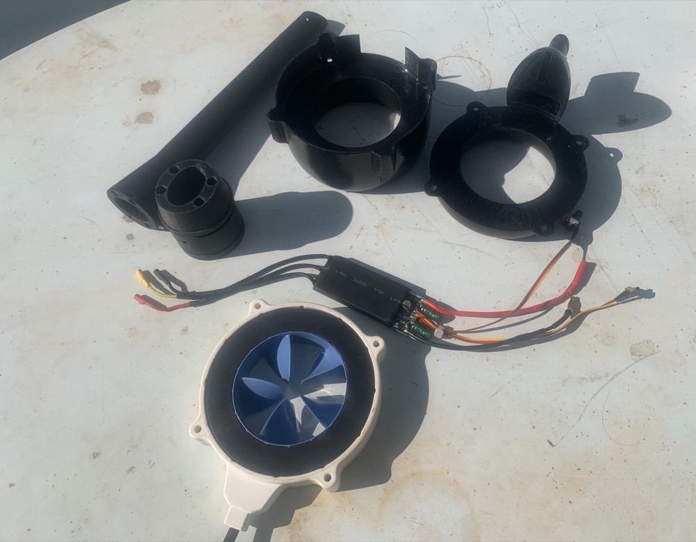 Kucuk Tekneler Icin Hafif Elektrikli Disi Motor görsel 2