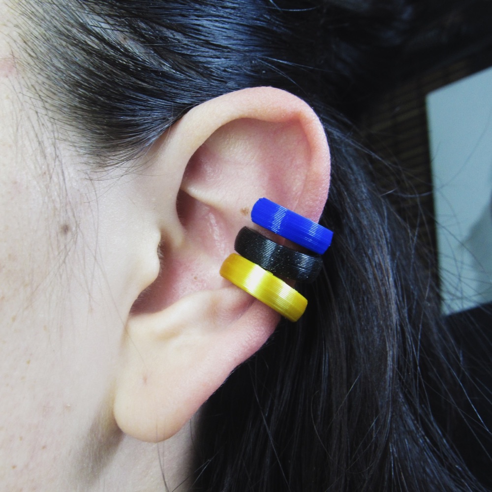 Kulak Kelepçesi (Ear Cuff, Üst Üste Takılabilir, Delik Gerektirmez)