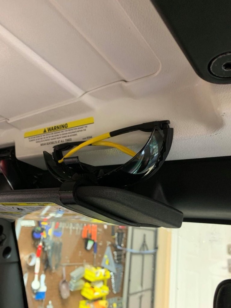 Jeep Wrangler JK Gözlük Klipsi görsel 2