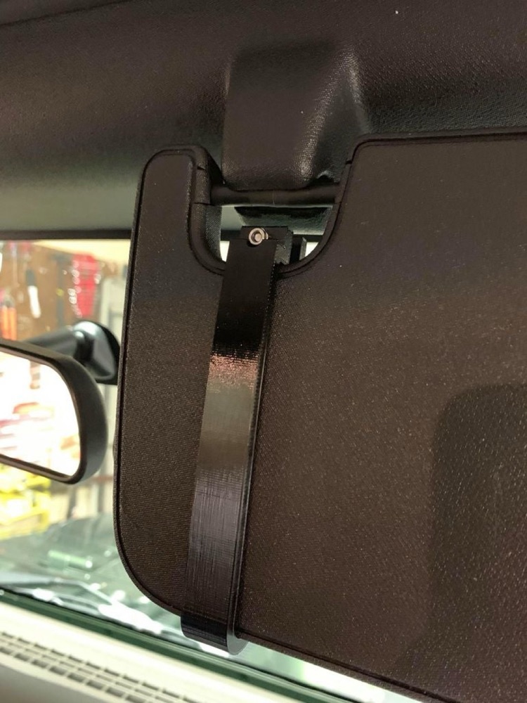 Jeep Wrangler JK Gözlük Klipsi görsel 3