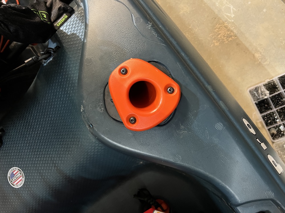 45 Derece Donebilen Kayak Olta Tutucusu Braketi
