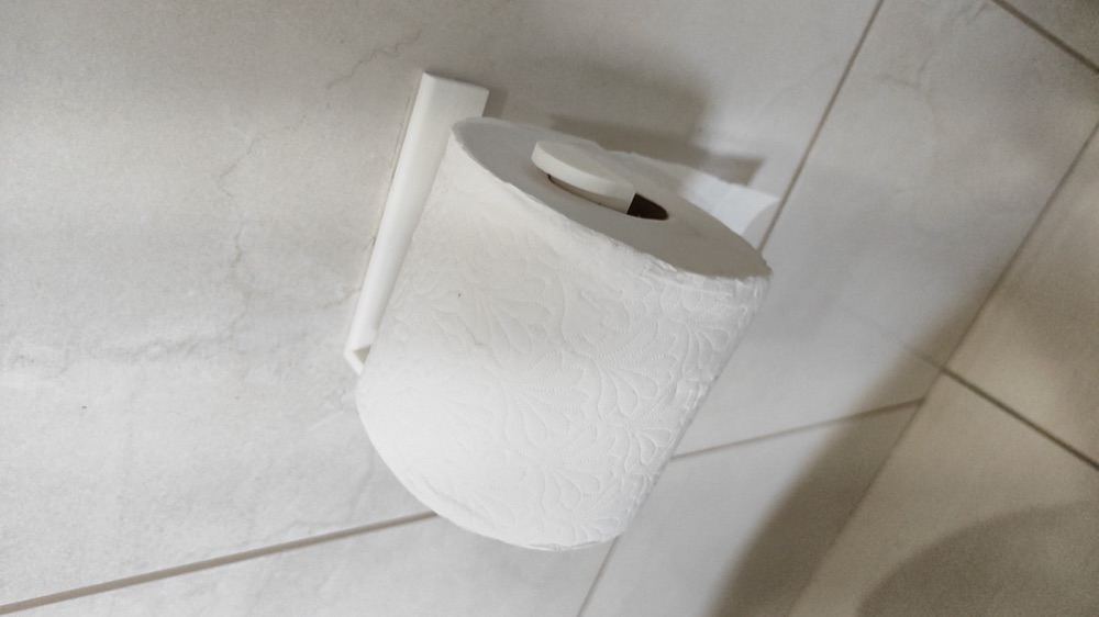 Sade Açık Uçlu Duvar Tuvalet Kâğıdı Tutucusu