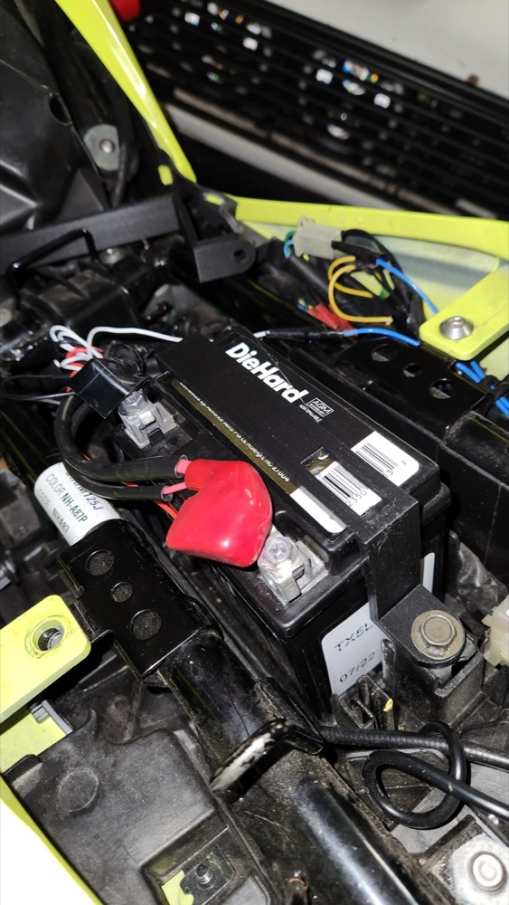 Honda Grom MSX125 Akü Sabitleme Braketi görsel 2