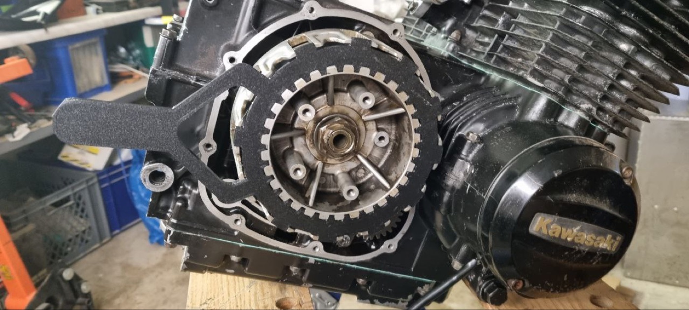 Kawasaki GPZ Debriyaj Somunu Sökme Anahtarı görsel 2