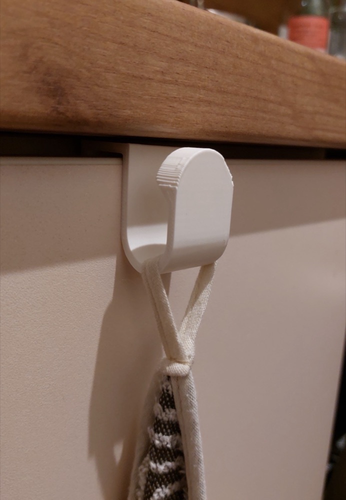 Tezgâh Kenarı Havlu Kancası (Dolap ve Banyo Askısı)