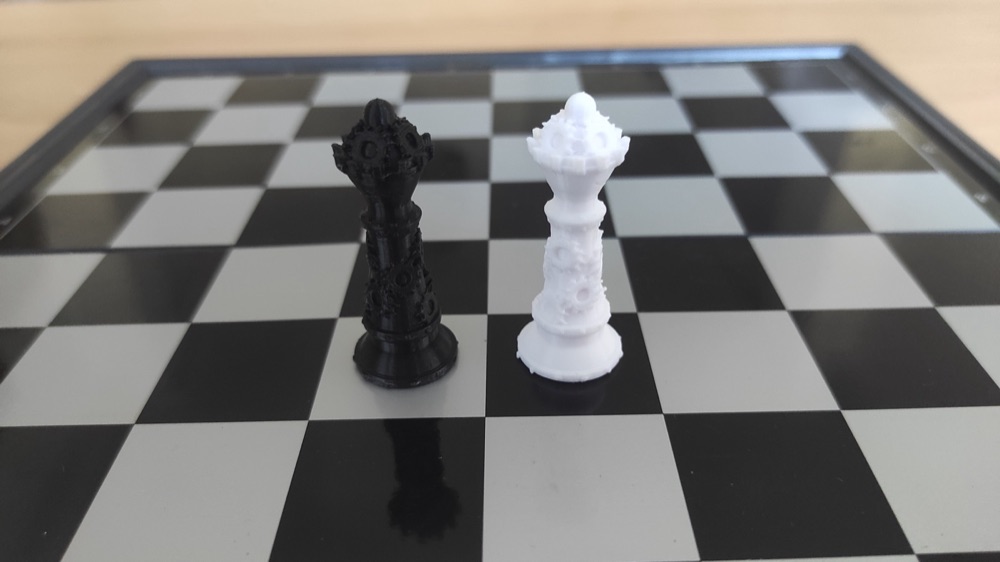 Buhar Çağı Temalı Satranç Taşı Takımı (Şah, Vezir, Kale, Fil, At ve Piyon) görsel 4